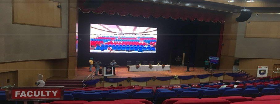 Lucknow Public School — Auditorium LED Display